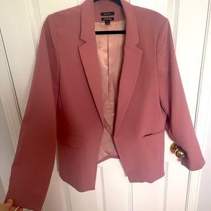 RW&CO blush blazer size 14